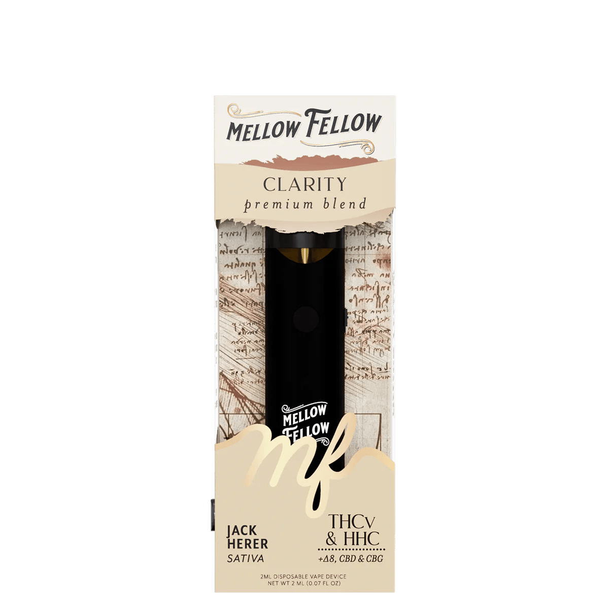 MELLOW FELLOW 2ML LIVE RESIN DISPOSABLE VAPE
