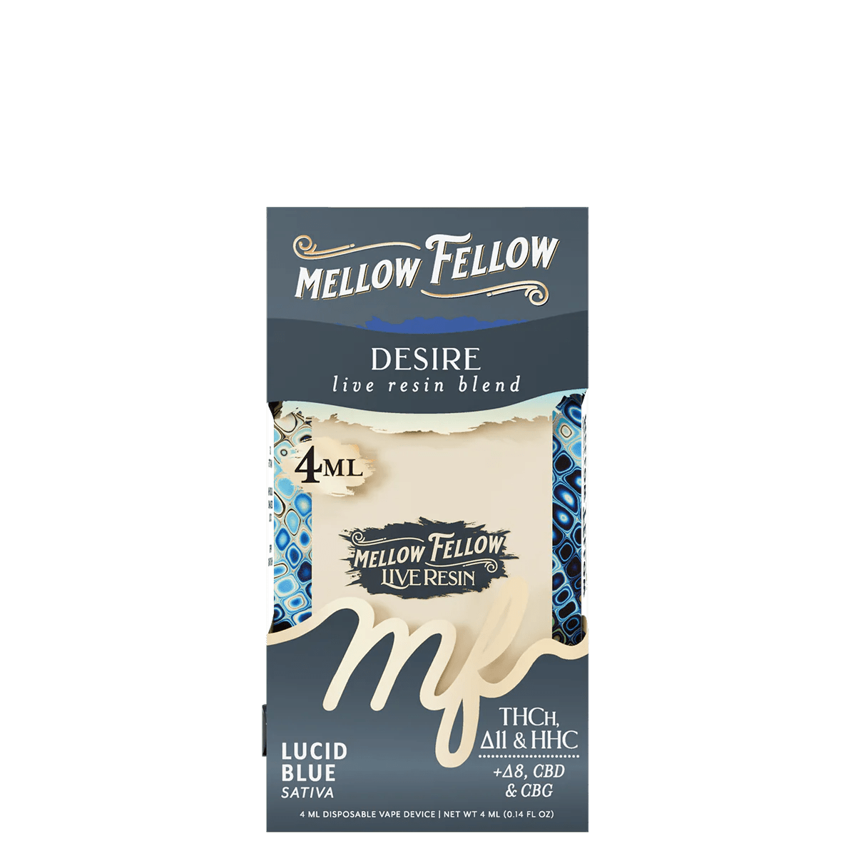MELLOW FELLOW 4ML LIVE RESIN DISPOSABLE VAPE