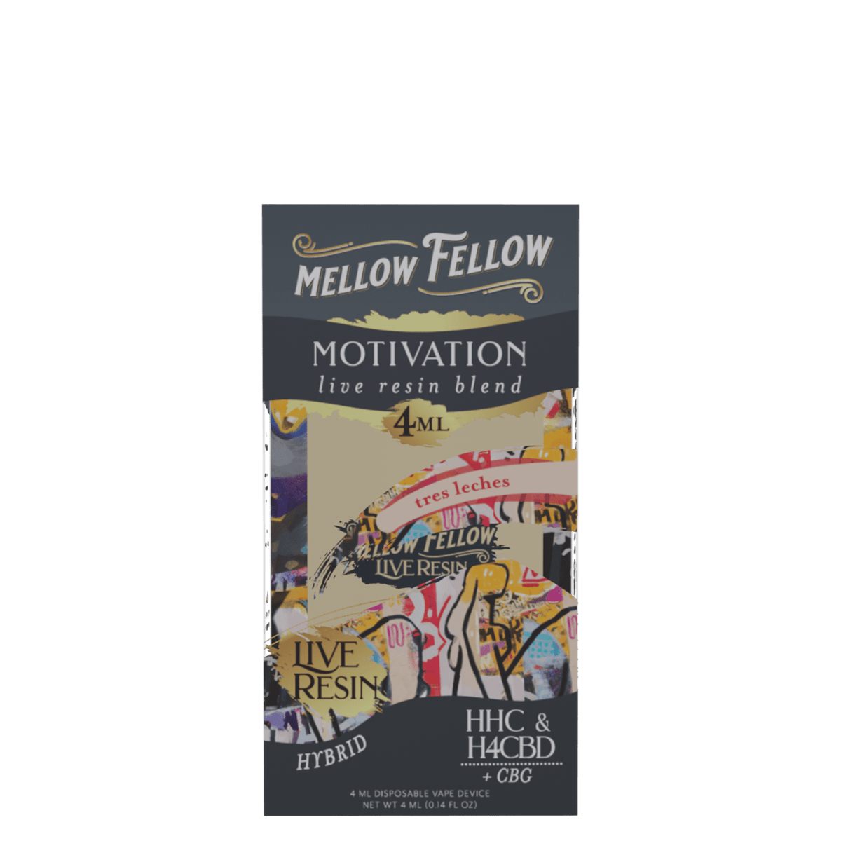 MELLOW FELLOW 4ML LIVE RESIN DISPOSABLE VAPE