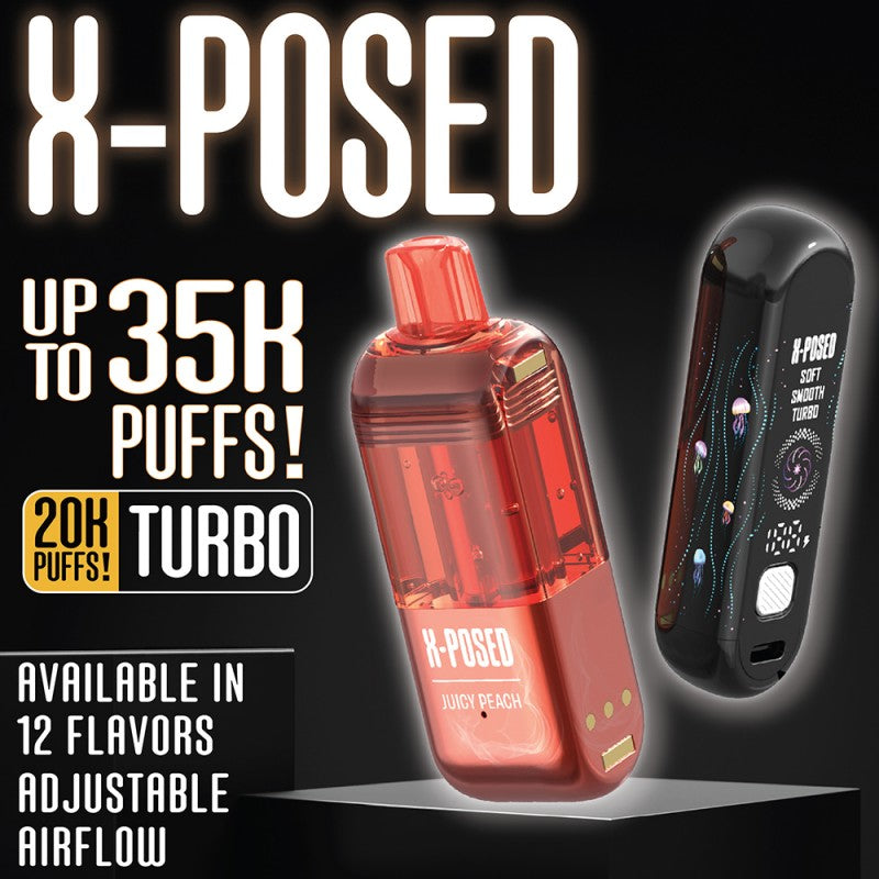 X-Posed 35K Disposable Full Kit 5% (Display Box of 5) MADE IN MALAYSIA