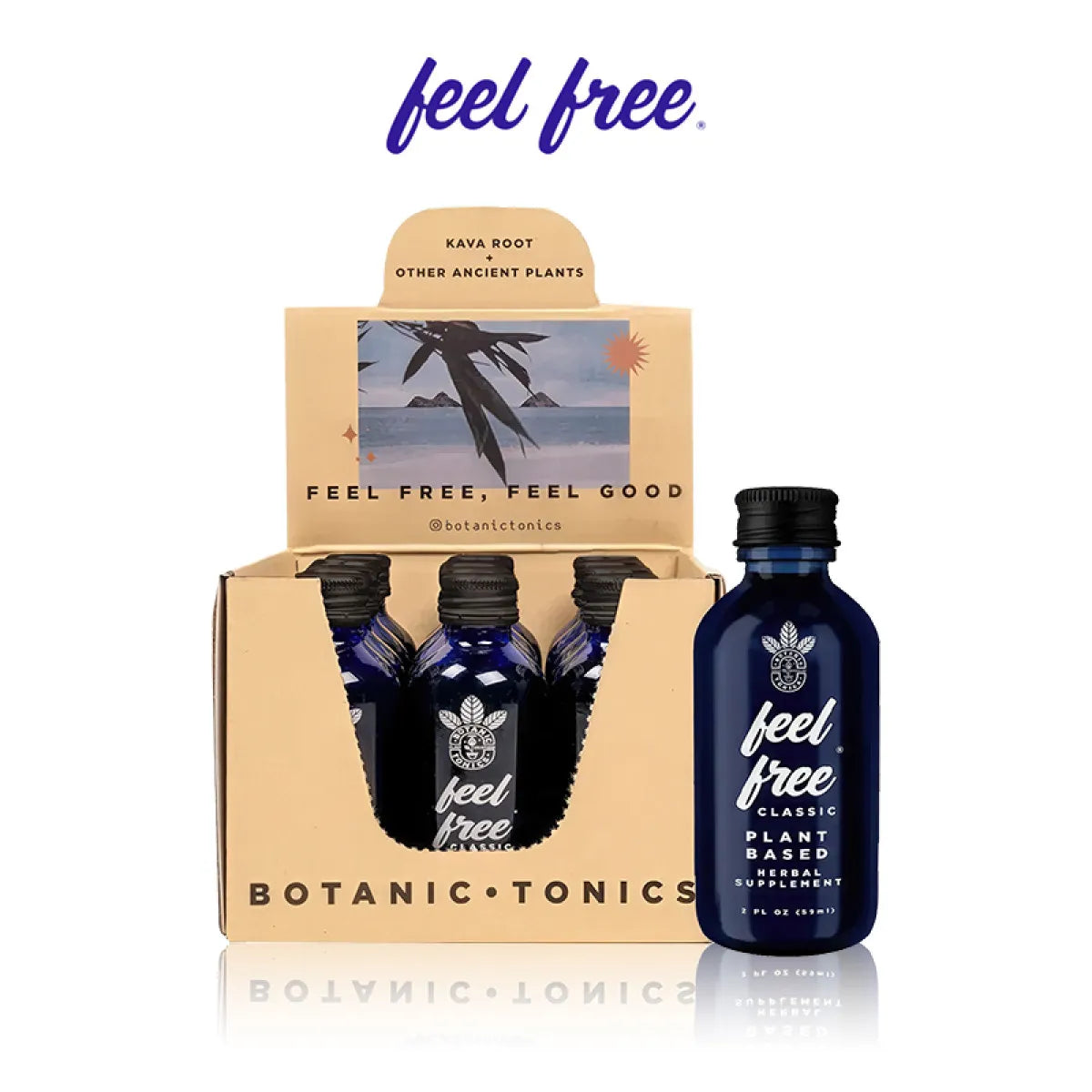 FEEL FREE CLASSIC ENERGY SHOT 2oz/12CT/PK