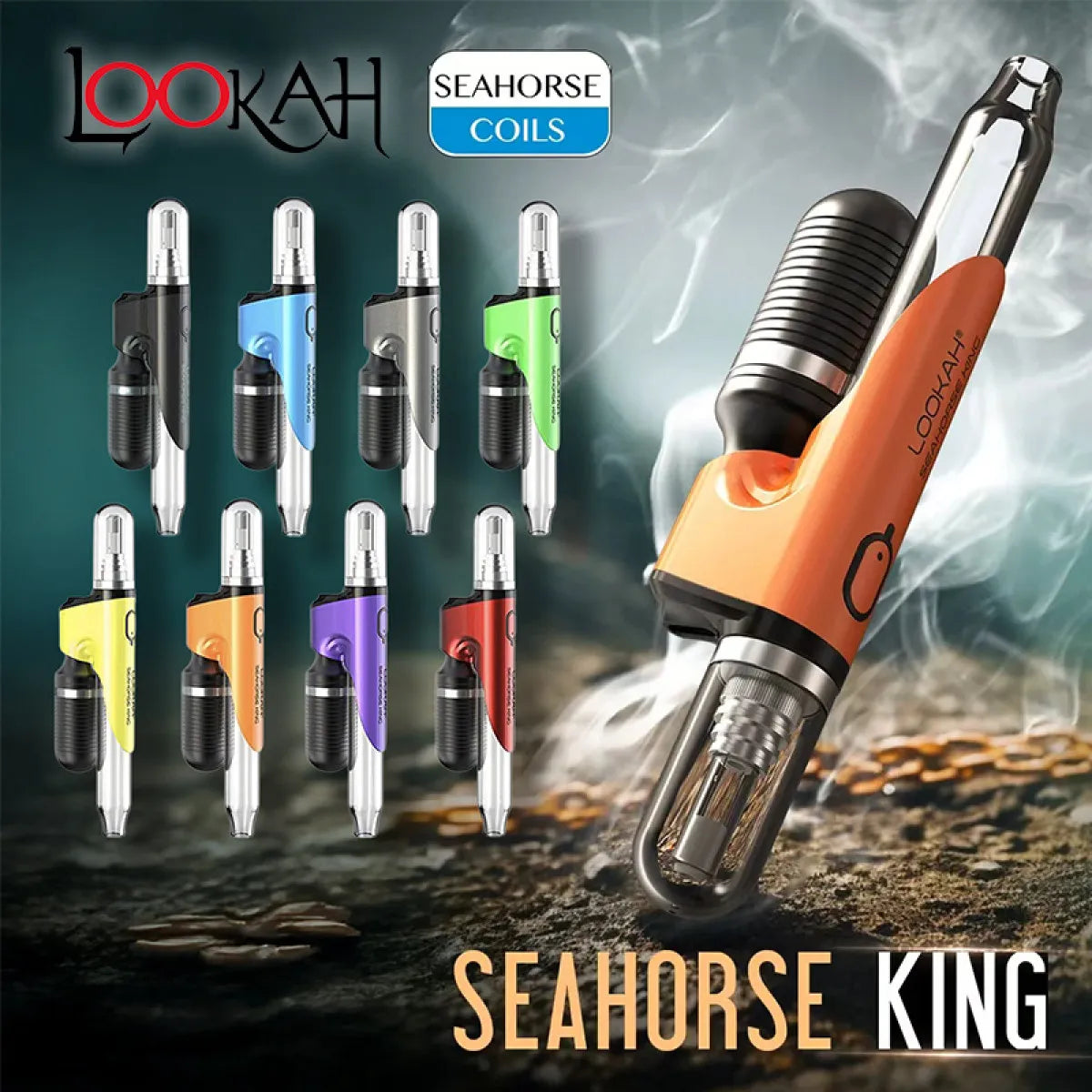 LOOKAH SEAHORSE KING ELECTRIC NECTAR COLLECTOR 10CT/ DISPLAY