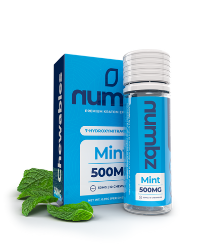 NUMBZ 7 HYDROXY KRATOM TABLETS 50MG/10CT/5PK