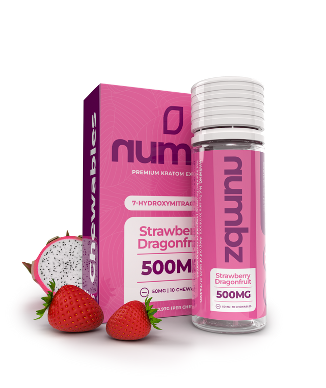 NUMBZ 7 HYDROXY KRATOM TABLETS 50MG/10CT/5PK