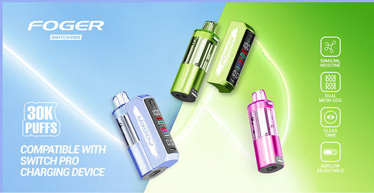 Foger Switch Pro Kit - 30K Puff Pod Based Disposable