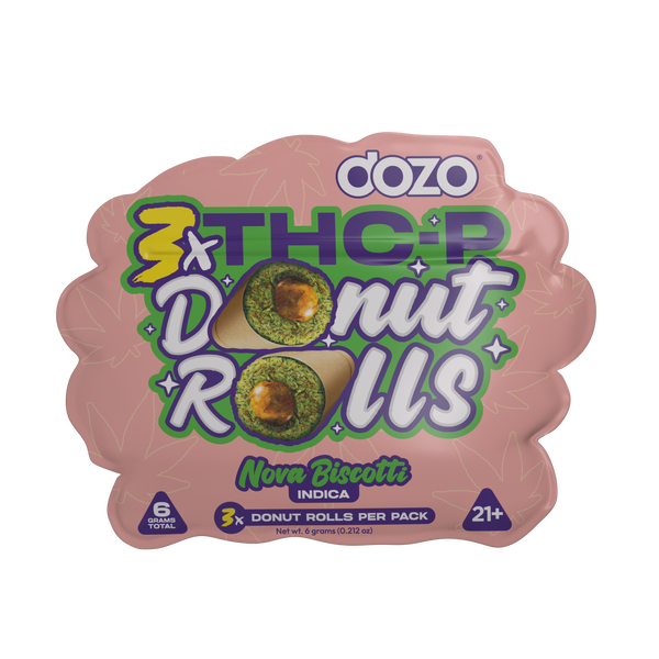 Dozo THC-P Donut Rolls - 3 ct