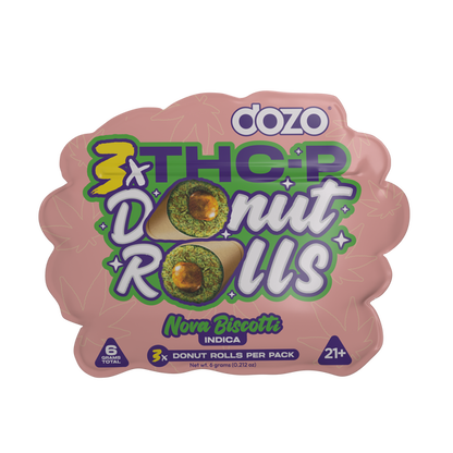 Dozo THC-P Donut Rolls - 3 ct
