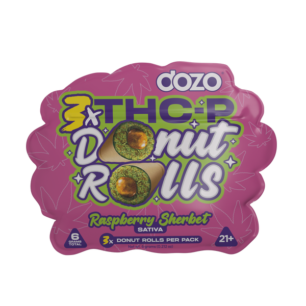 Dozo THC-P Donut Rolls - 3 ct