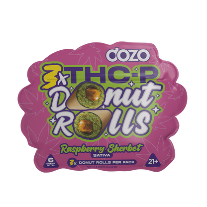 Dozo THC-P Donut Rolls - 3 ct