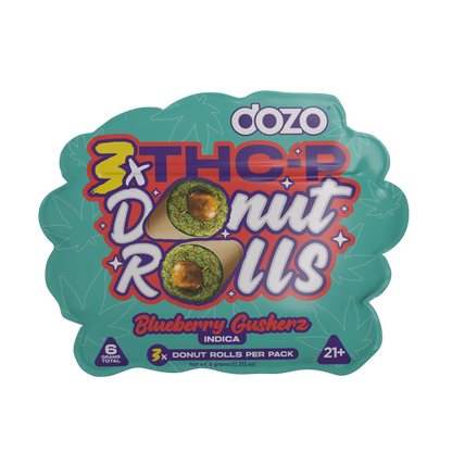 Dozo THC-P Donut Rolls - 3 ct