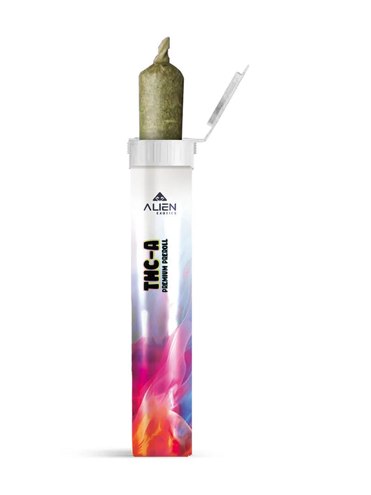 ALIEN EXOTICS: KNOCKOUT BLEND THCA PRE-ROLLS - 2CT