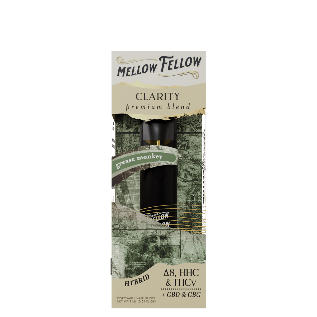 MELLOW FELLOW 2ML LIVE RESIN DISPOSABLE VAPE