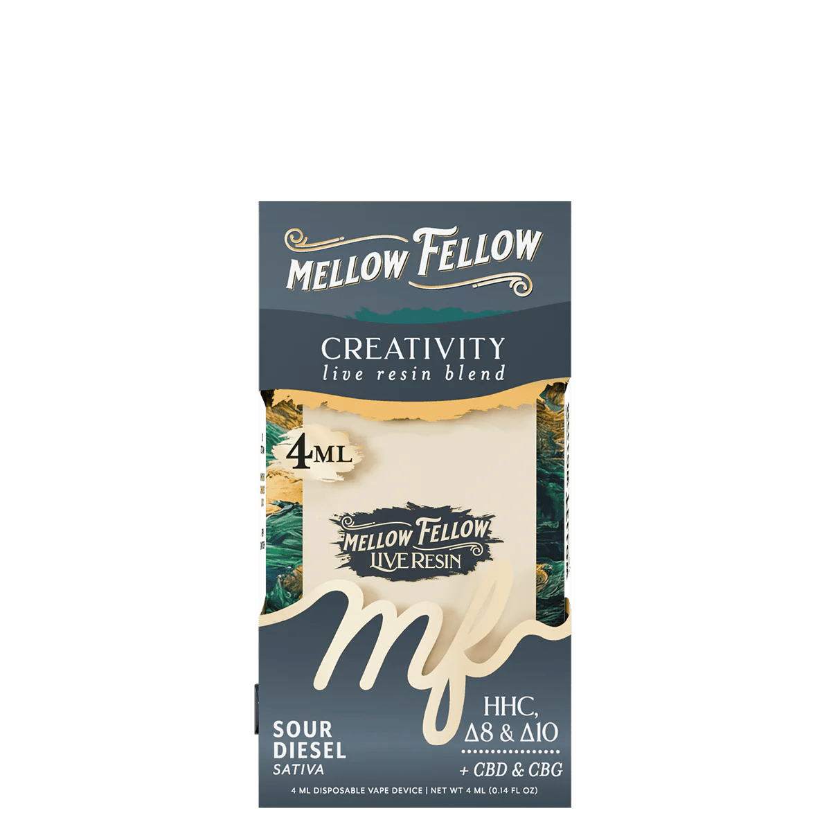 MELLOW FELLOW 4ML LIVE RESIN DISPOSABLE VAPE