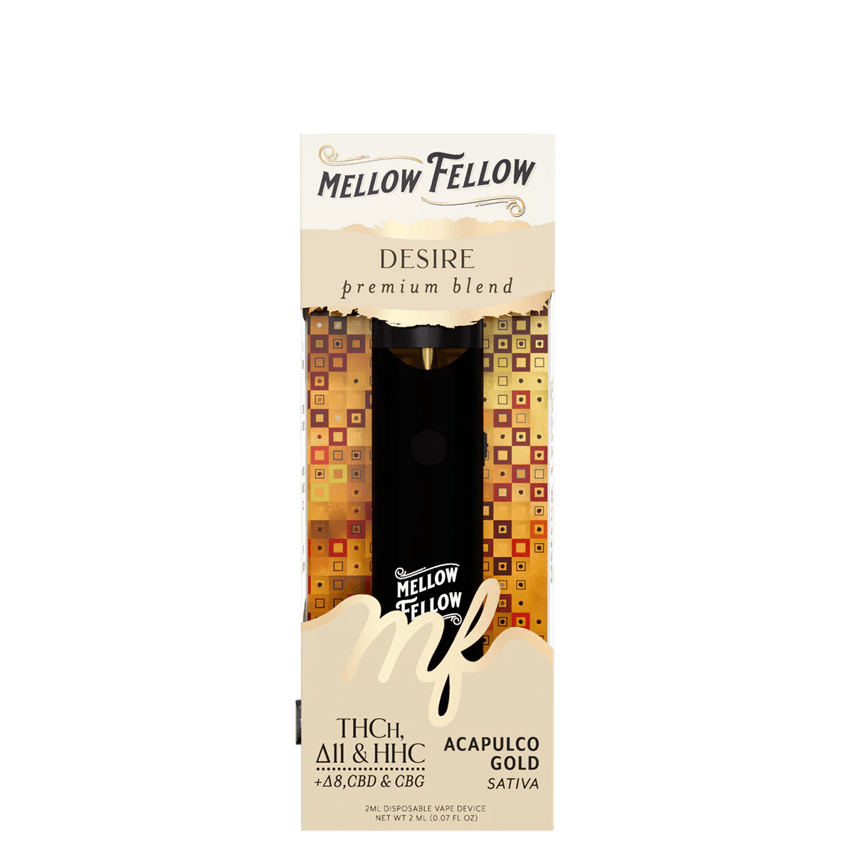 MELLOW FELLOW 2ML LIVE RESIN DISPOSABLE VAPE