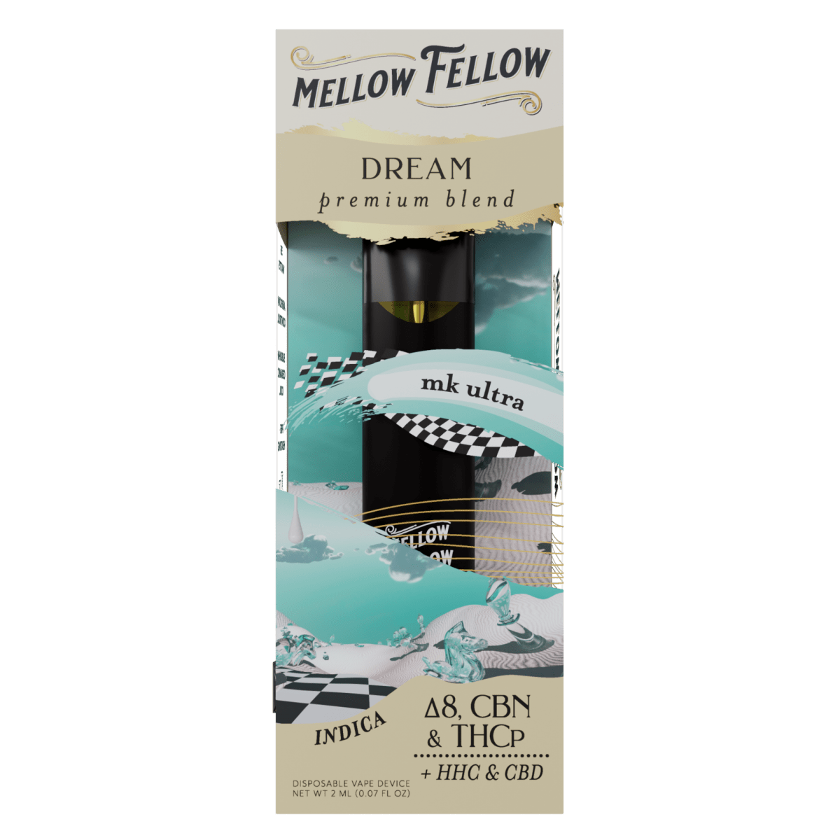 MELLOW FELLOW 2ML LIVE RESIN DISPOSABLE VAPE