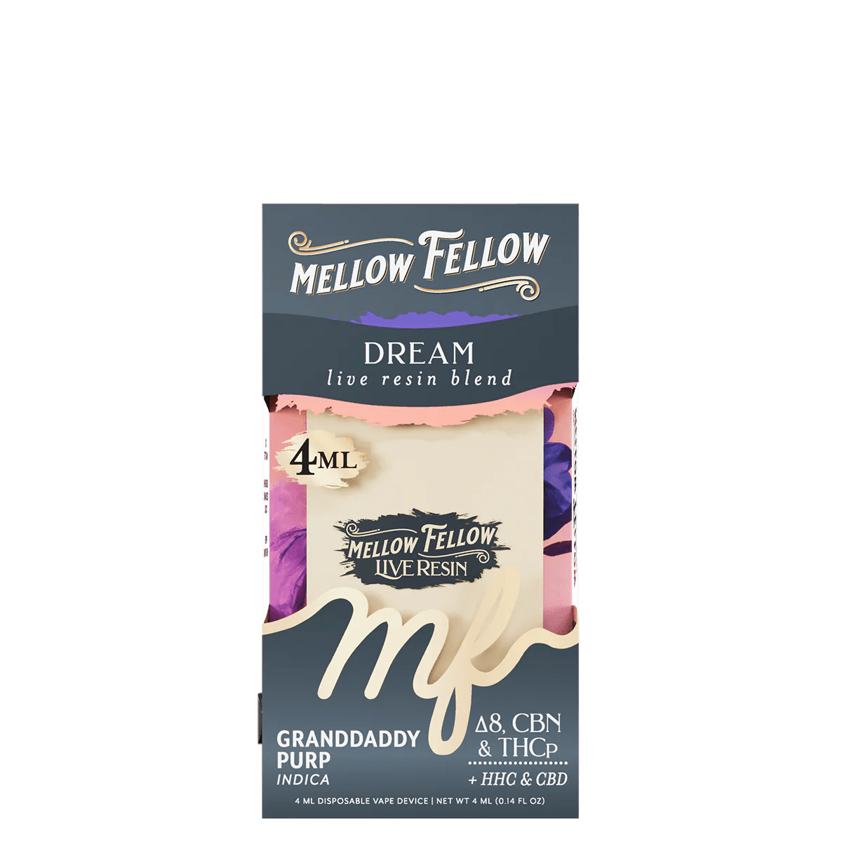 MELLOW FELLOW 4ML LIVE RESIN DISPOSABLE VAPE