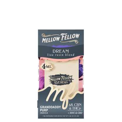 MELLOW FELLOW 4ML LIVE RESIN DISPOSABLE VAPE