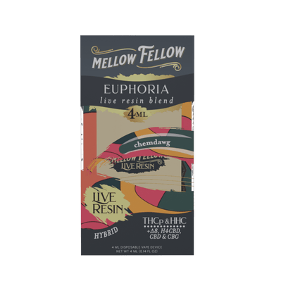 MELLOW FELLOW 4ML LIVE RESIN DISPOSABLE VAPE