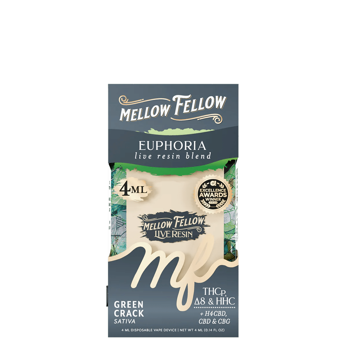 MELLOW FELLOW 4ML LIVE RESIN DISPOSABLE VAPE
