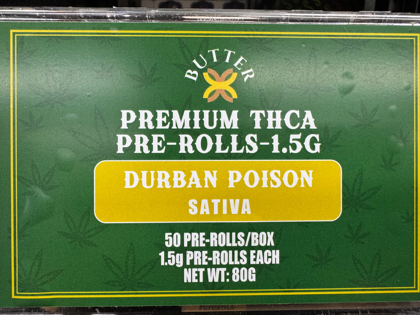 Butter Premium THCA Pre-Rolls 1.5g