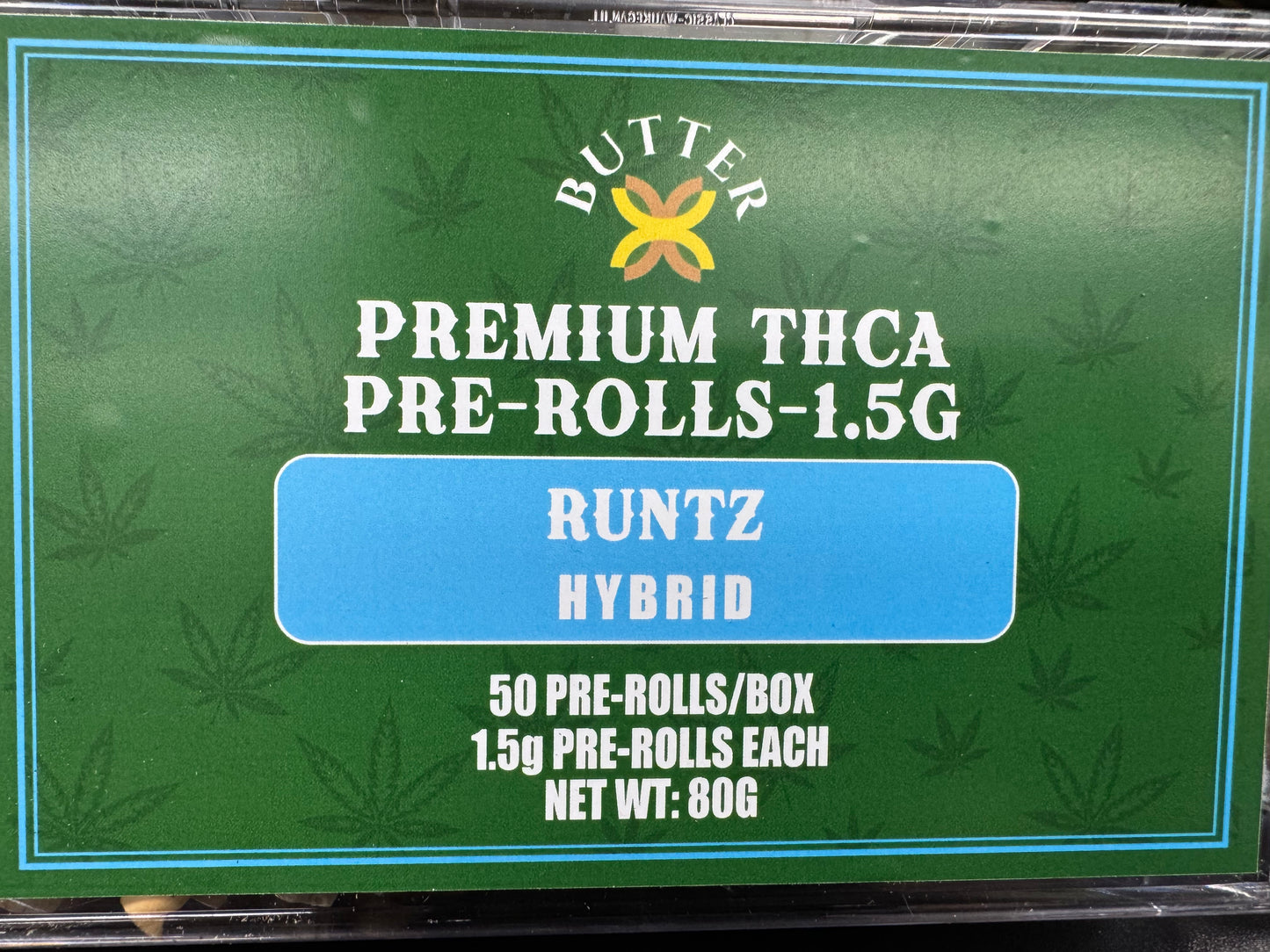 Butter Premium THCA Pre-Rolls 1.5g