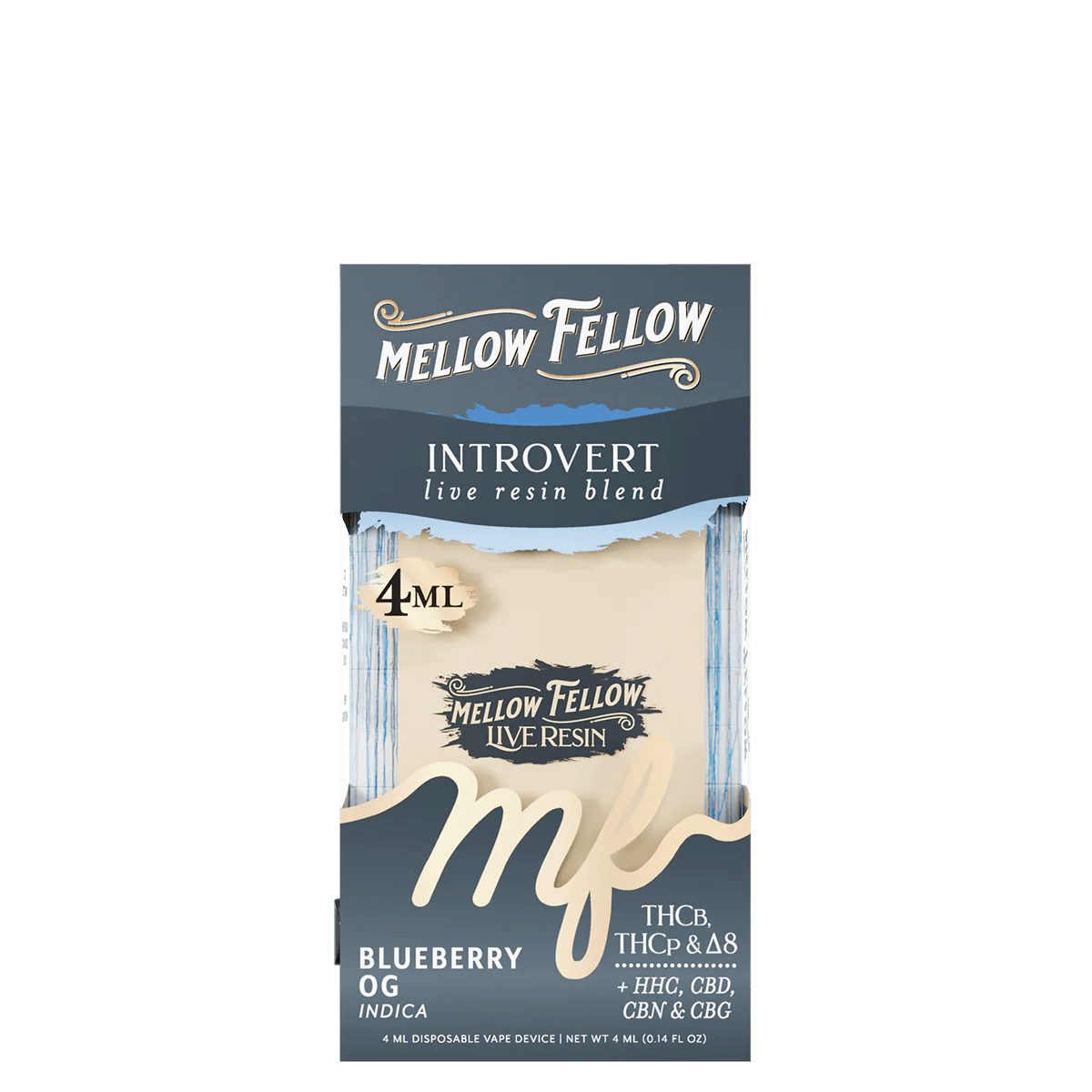 MELLOW FELLOW 4ML LIVE RESIN DISPOSABLE VAPE