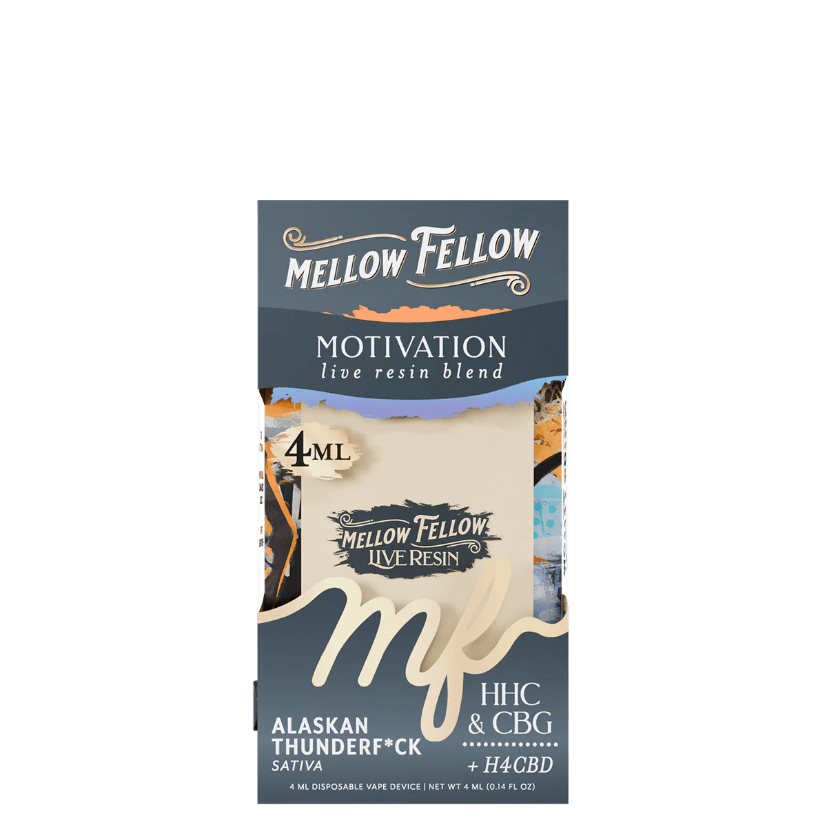 MELLOW FELLOW 4ML LIVE RESIN DISPOSABLE VAPE