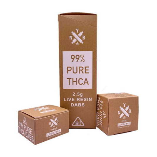 NYB PURE THCA 2.5GM LIVE RESIN DABS by NOT YOUR BAKERY