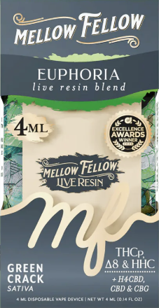 MELLOW FELLOW 4ML LIVE RESIN DISPOSABLE VAPE
