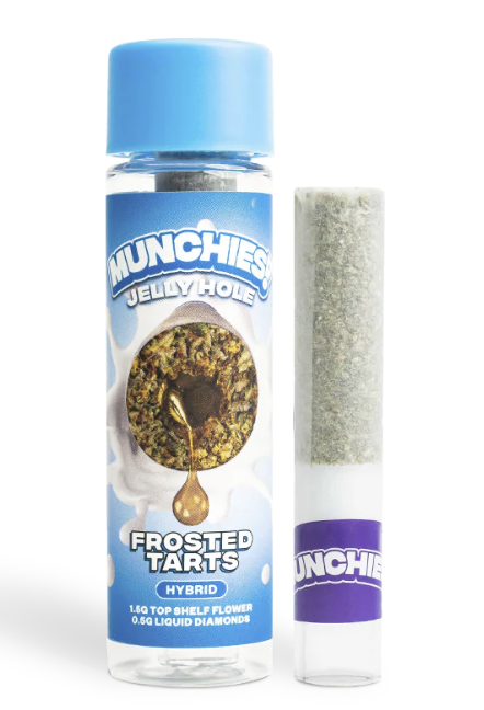 MUNCHIES JELLY HOLE THC-A DIAMOND PRE ROLLS 2GM/10CT/PK
