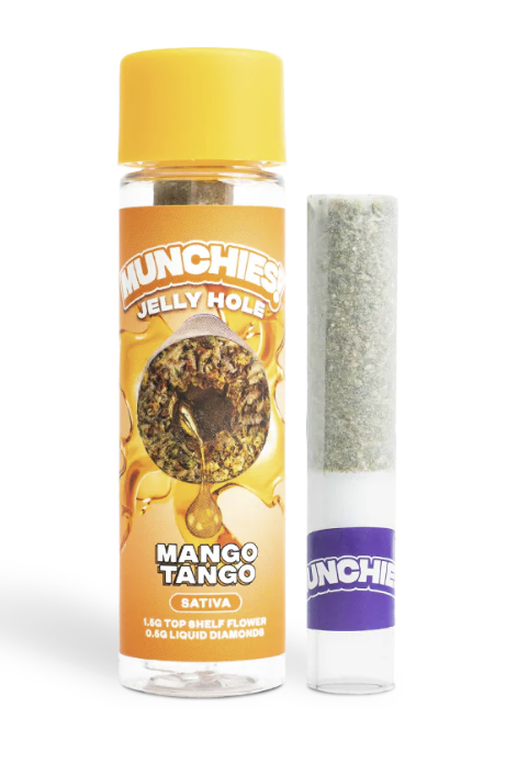 MUNCHIES JELLY HOLE THC-A DIAMOND PRE ROLLS 2GM/10CT/PK