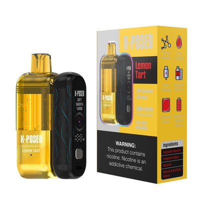 X-Posed 35K Disposable Full Kit 5% (Display Box of 5)  MADE IN MALAYSIA