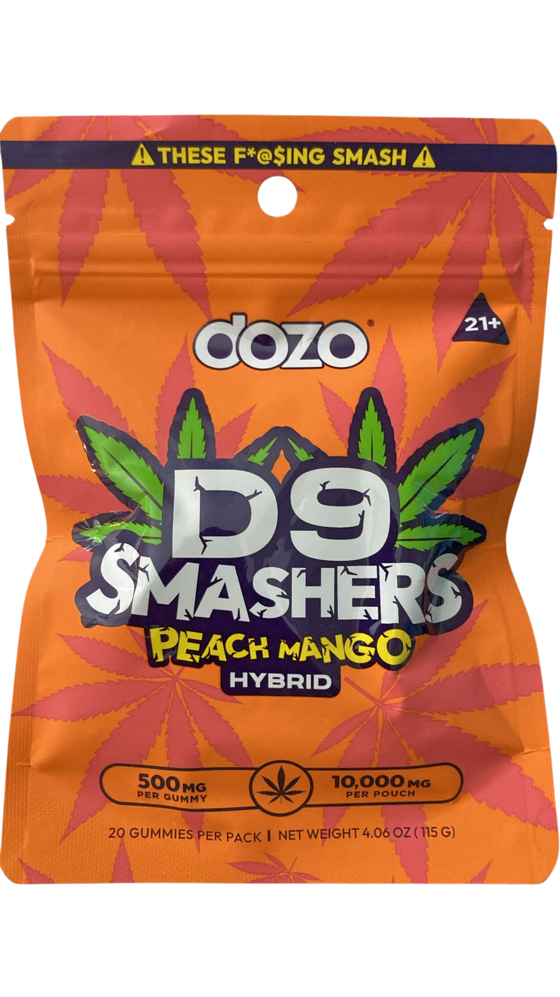 DOZO D9 SMASHERS GUMMIES 10000MG/20CT/5PK