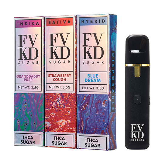 FVKD THC-A Sugar Disposable 3.5G