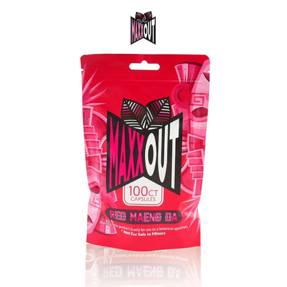 MAXX OUT KRATOM CAPSULES 40/100/160/280/500CT/1000CT/BAG