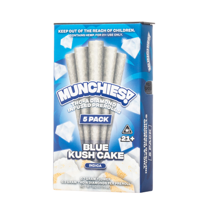 MUNCHIES THC-A DIAMOND INFUSED PRE ROLLS 1GM/5CT/10PK