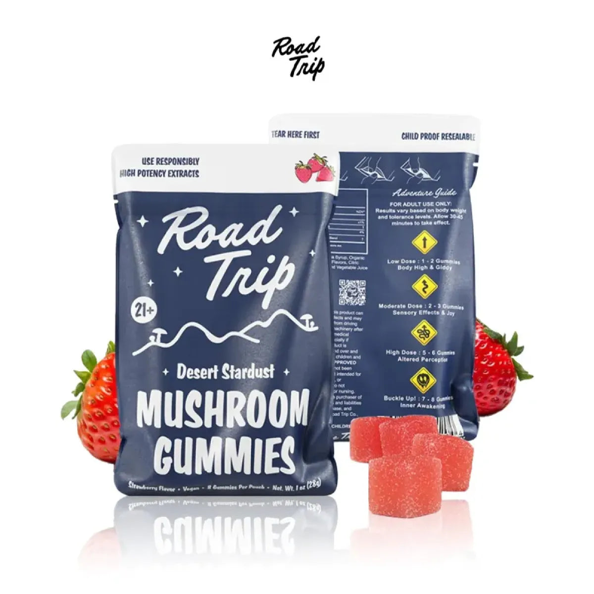 ROAD TRIP DESERT STARDUST MUSHROOM GUMMIES 8CT/10PK
