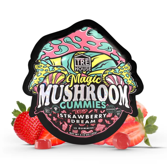 TRE HOUSE MAGIC MUSHROOM GUMMIES 15CT/10PK